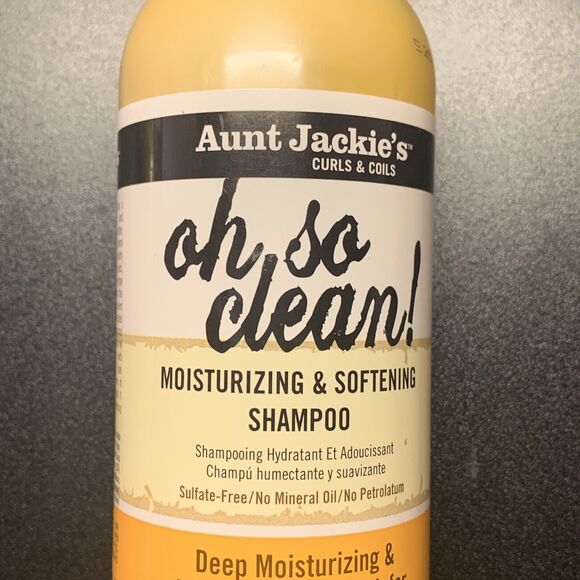 Aunt Jackie's Oh So Clean Moisturizing & Softening Shampoo 12 oz - Picture 8 of 16